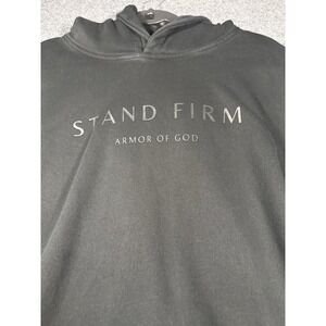 Armor of God 'Stand Firm'‎ Black Pullover Hoodie XL